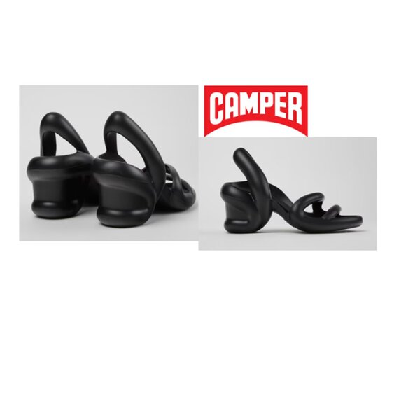 Camper Kobarah black sandals - Size 37 (6.5) - Picture 1 of 6